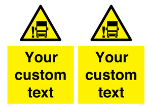 Custom warning blindspot